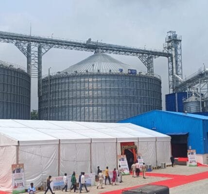 Union Minister Pralhad Joshi inaugurated the state-of-the-art silo warehouse constructed in Khagaria district of Bihar