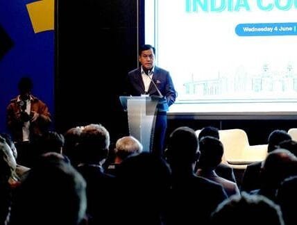Union Minister Sarbananda Sonowal delivers keynote address at India Country Session, India@Nor-Shipping in Oslo