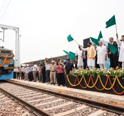 Union Railway Minister inaugurates country’s largest automobile Gati Shakti Multi-Modal Cargo Terminal at Maruti Suzuki India Limited, Manesar