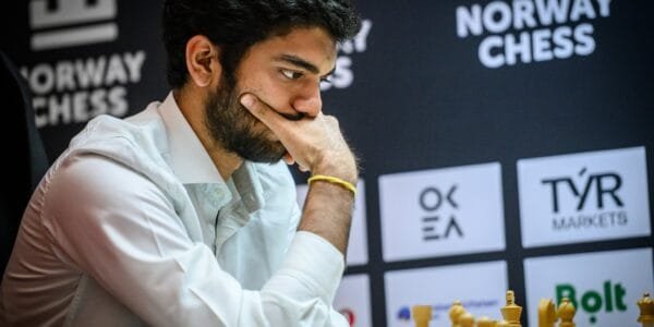 World champion D Gukesh defeated China's Wei Yi in a thrilling ninth round of the Norway Chess tournament