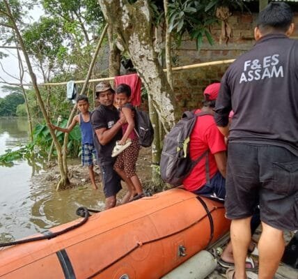 flood situation in Assam