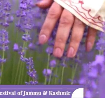 third Lavender Festival is starting from today in Bhaderwah in Doda district of Jammu and Kashmir