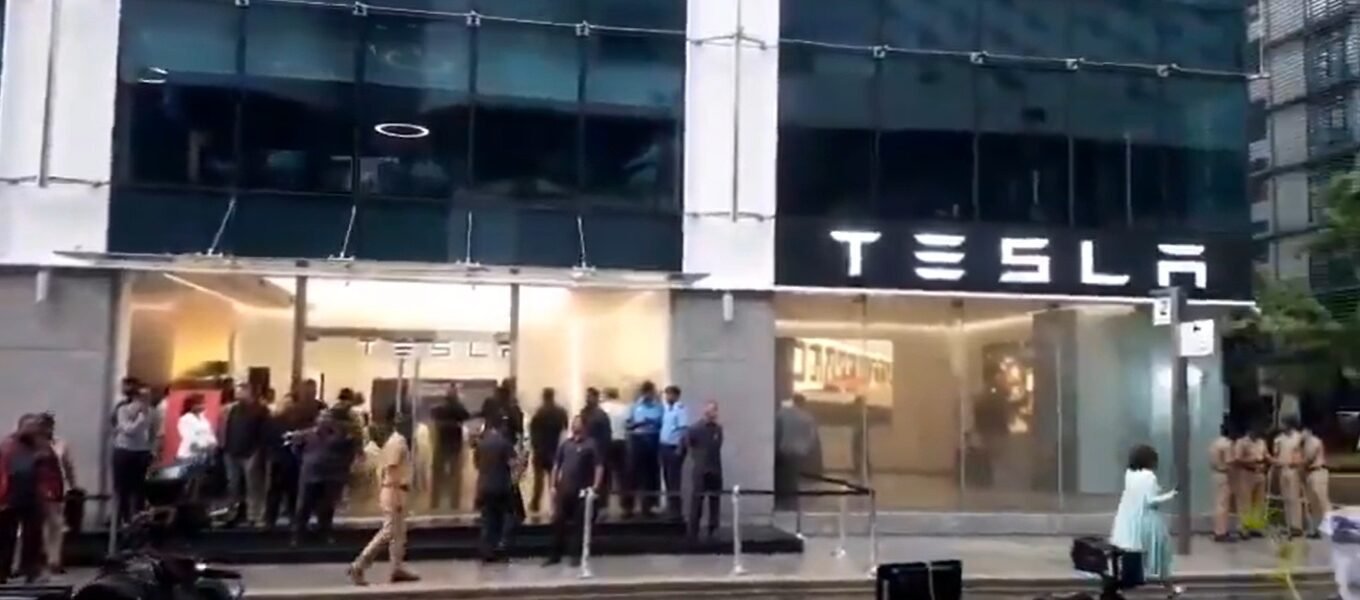 American automotive company ‘Tesla’ entered the Indian market with the launch of Model ‘Y’