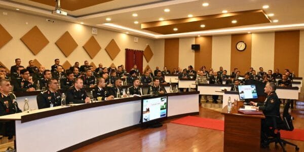 Chief of Defence Staff General Anil Chauhan visits Defence Services Staff College, Wellington