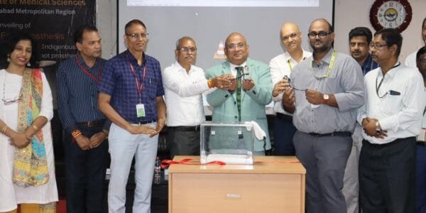 DRDO and AIIMS Bibinagar unveil first Make-in-India cost-effective advanced carbon fibre prosthetic leg