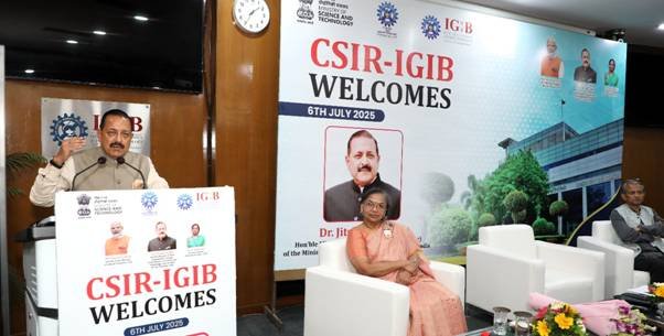डॉ. जितेंद्र सिंह ने CSIR-IGIB में ‘राष्ट्रीय बायोबैंक’ और भारत के अपने अनुदैर्ध्य जनसंख्या डेटा अध्ययन का उद्घाटन किया