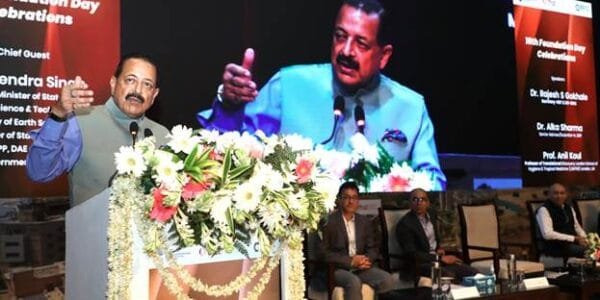 Dr Jitendra Singh inspects and reviews progress of first of its kind 'Medical Research Centre' on 16th Foundation Day of THSTI