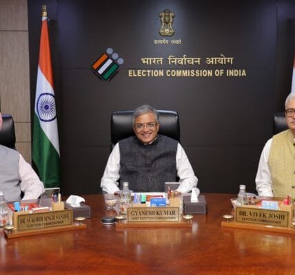 Election Commission met representatives of political parties