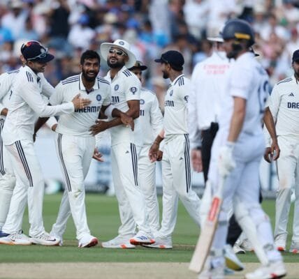 England defeated India by 22 runs in the third Test match of the Anderson-Tendulkar Trophy in cricket and took a 2-1 lead in the series
