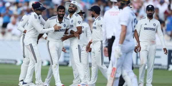 England defeated India by 22 runs in the third Test match of the Anderson-Tendulkar Trophy in cricket and took a 2-1 lead in the series