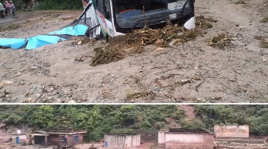 Heavy monsoon rainfall, landslides and cloudbursts in Himachal Pradesh cause heavy loss of life and property