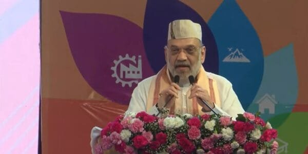 Home Minister Amit Shah addressed the inauguration and foundation stone laying program of various development schemes of Uttarakhand government worth ₹ 1271 crore