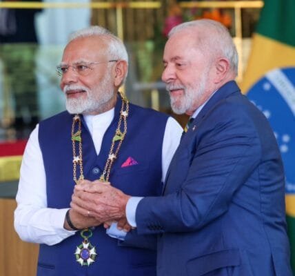 India-Brazil agreed to double their bilateral trade in the next five years, PM Modi awarded Brazil's highest civilian honor