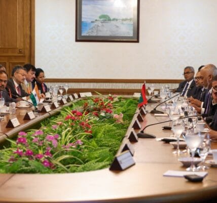 India signed six agreements with Maldives; announced a line of credit of Rs 4850 crore to Maldives