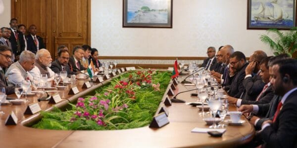 India signed six agreements with Maldives; announced a line of credit of Rs 4850 crore to Maldives