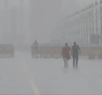 Many parts of Delhi-NCR received moderate to heavy rainfall this morning