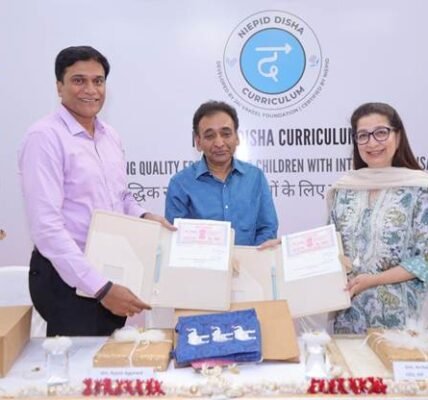 NIEPID and Jai Vakil Foundation sign MoU to launch structured and equitable education for children with intellectual disabilities across India