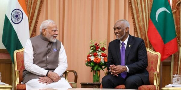 PM Modi meets President of Maldives Dr. Mohamed Muizzu