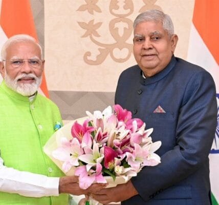 PM Modi wished Jagdeep Dhankhar good health