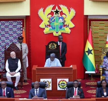 PM Narendra Modi addressed the Parliament of Ghana