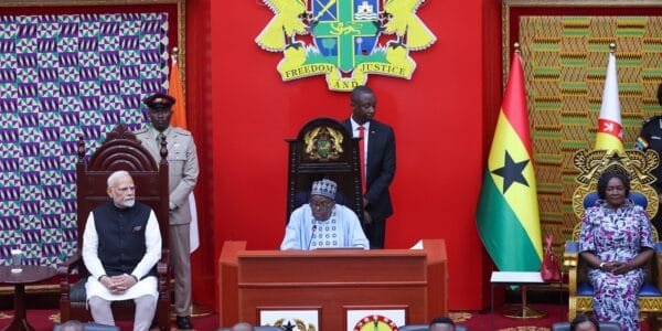 PM Narendra Modi addressed the Parliament of Ghana