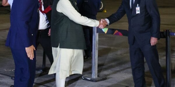 PM Narendra Modi arrived in Rio de Janeiro, Brazil for the 17th BRICS Summit