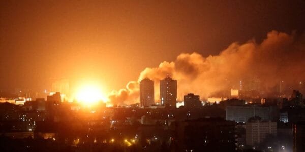 Russia launched a massive attack on Ukraine with four hundred drones and a ballistic missile