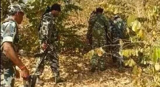 Six Naxalites killed in an encounter with security forces in Narayanpur district of Chhattisgarh