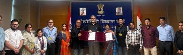 TDB-DST signs agreement with Ms Easyee Pallet Pvt Ltd for packaging innovation from waste