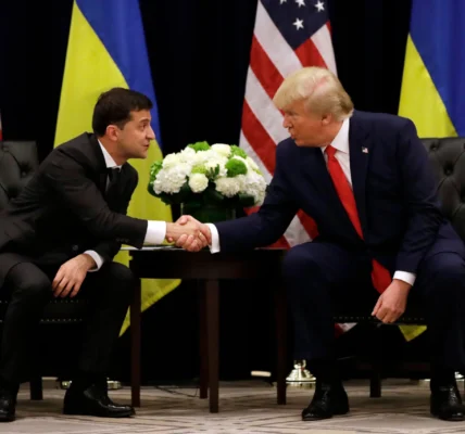Ukrainian President Vladimir Zelensky held a phone conversation with US President Donald Trump