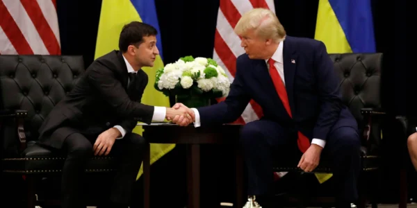 Ukrainian President Vladimir Zelensky held a phone conversation with US President Donald Trump