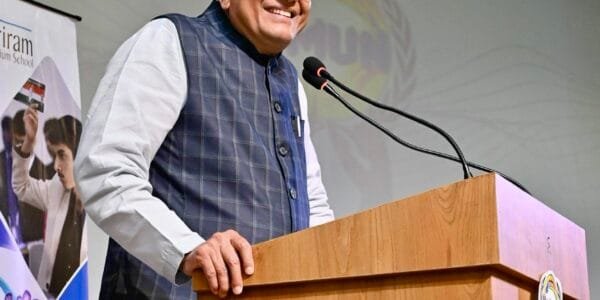 Union Minister Piyush Goyal called upon the youth to become the architects of a developed India by 2047