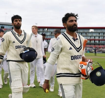 fourth cricket test match of the Anderson-Tendulkar Trophy between India and England ended in a draw