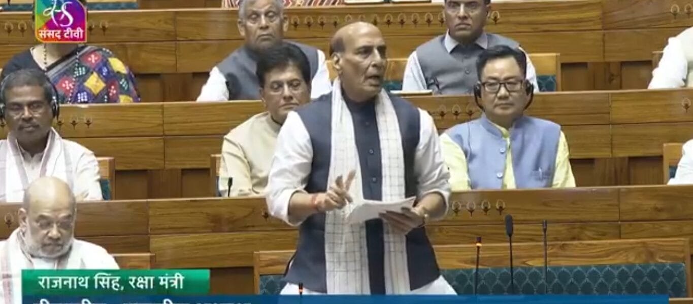 overall politico-military objective of Operation Sindoor was to punish Pakistan for its proxy war, Defence Minister said in Lok Sabha