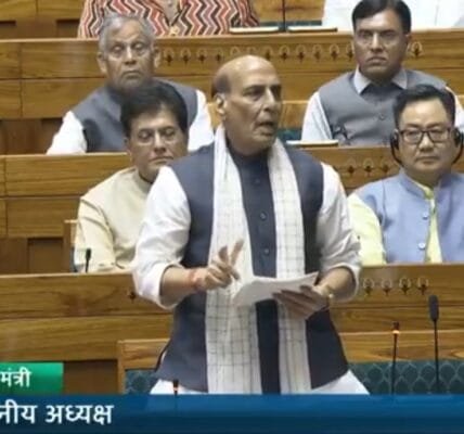 overall politico-military objective of Operation Sindoor was to punish Pakistan for its proxy war, Defence Minister said in Lok Sabha