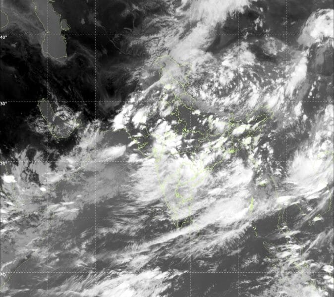 A low pressure area is forming over the west-central and northwest Bay of Bengal