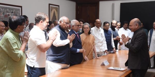 B Sudarshan Reddy filed his nomination papers today