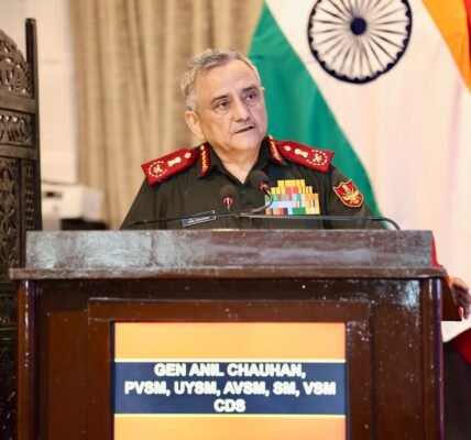 CDS General Anil Chauhan calls for quick and decisive joint response across all domains to ensure victory in future wars