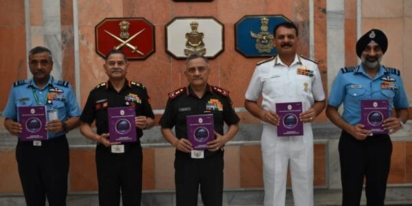 CDS General Anil Chauhan formally released the declassified version of Joint Doctrines for Cyberspace and Amphibious Operations