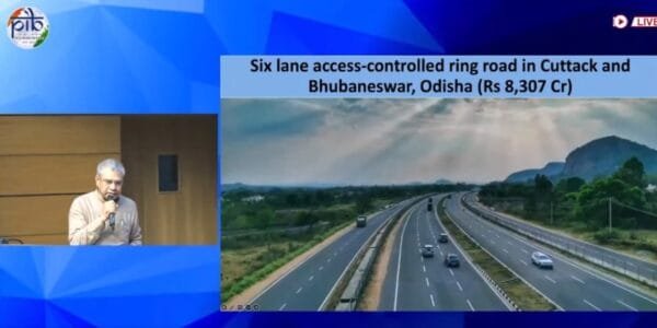 Cabinet approves construction of 6-lane access-controlled Capital Region Ring Road on Hybrid Annuity Mode (HAM) in Odisha