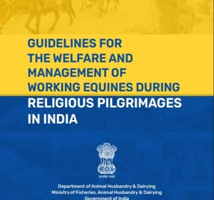 DAHD issues guidelines for welfare and management of animals working on pilgrimage routes across the country