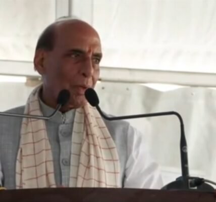 Defence Minister said that during Operation Sindoor, people of border areas extended full cooperation to the armed forces