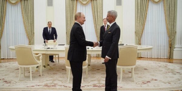 EAM Dr. Jaishankar met Russian President Vladimir Putin in Moscow yesterday