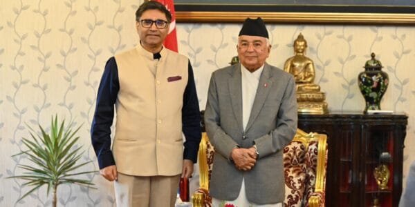 Foreign Secretary Vikram Misri met Prime Minister of Nepal KP Sharma Oli in Kathmandu today
