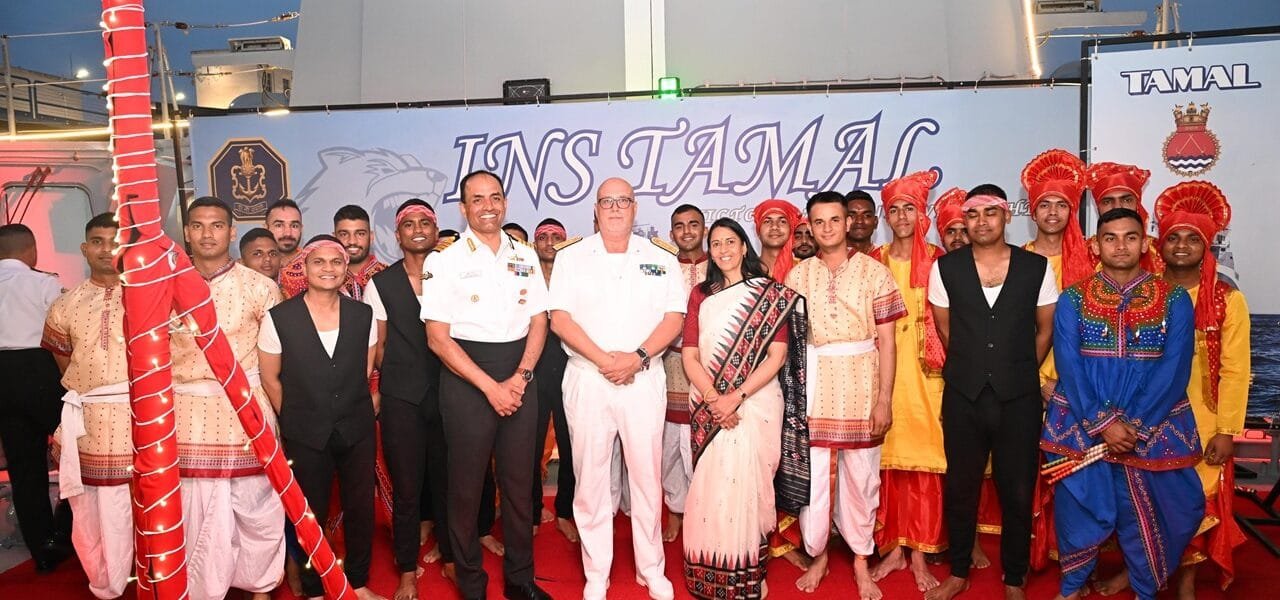 INS Tamal completes port visit to Naples in Italy