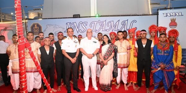 INS Tamal completes port visit to Naples in Italy