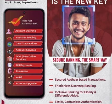 India Post Payments Bank (IPPB) introduces Identity Authentication through Aadhaar for Seamless and Inclusive Digital Banking