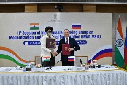 India and Russia sign protocols to enhance cooperation in aluminium, fertilisers, railways and mining technology