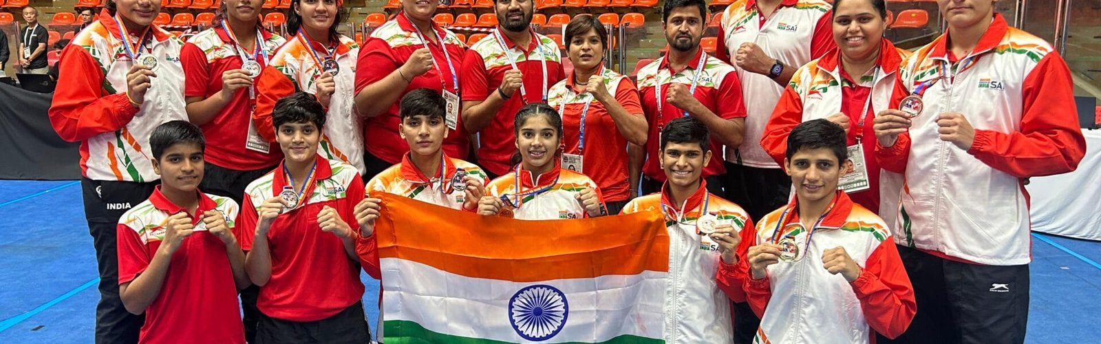 India won 27 medals including 4 gold at Asian Under-19 and Under-22 Boxing Championships in Bangkok
