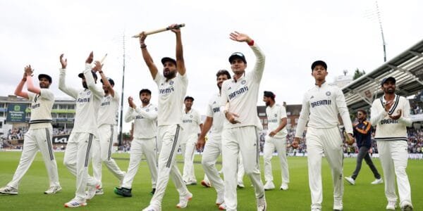 India won the five-match series 2-2 with a thrilling six-run win over England